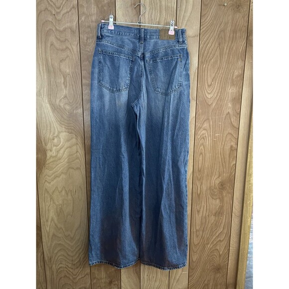 Madewell Women's Superwide-Leg Jeans Medium Wash Size 27 - Picture 2 of 11